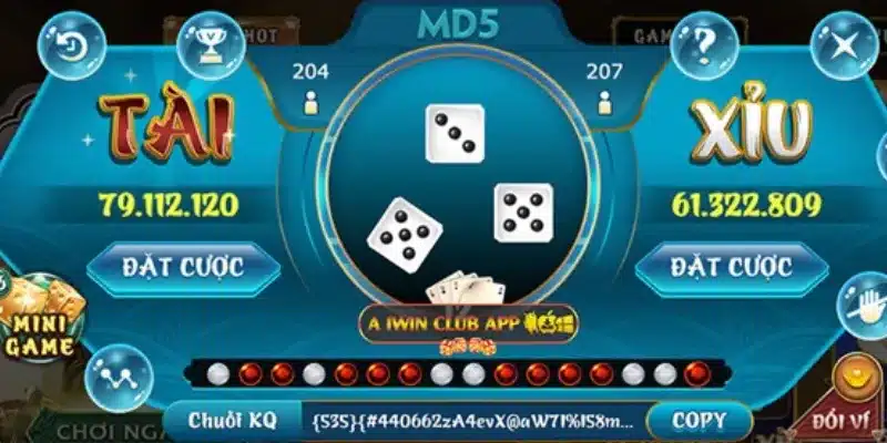 Luật chơi Tài Xỉu MD5