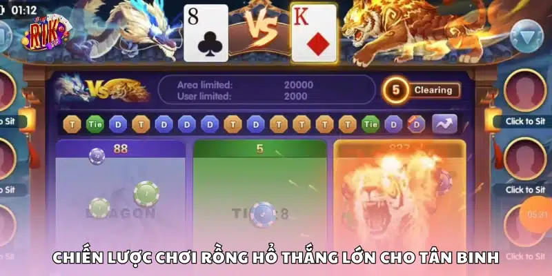 Cách chơi Rồng Hổ dễ thắng cho tân binh